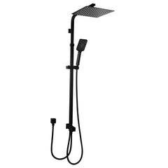 Aquaperla Offset inlet Shower set Matte Black