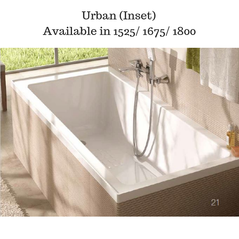 Inset Bath tub - Urban