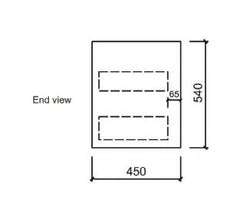 Leona 750mm Wall Hung Bathroom Vanity