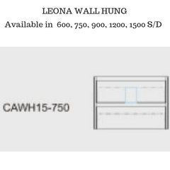 Leona 750mm Wall Hung Bathroom Vanity
