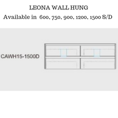 Leona 1500mm Wall Hung Bathroom Vanity