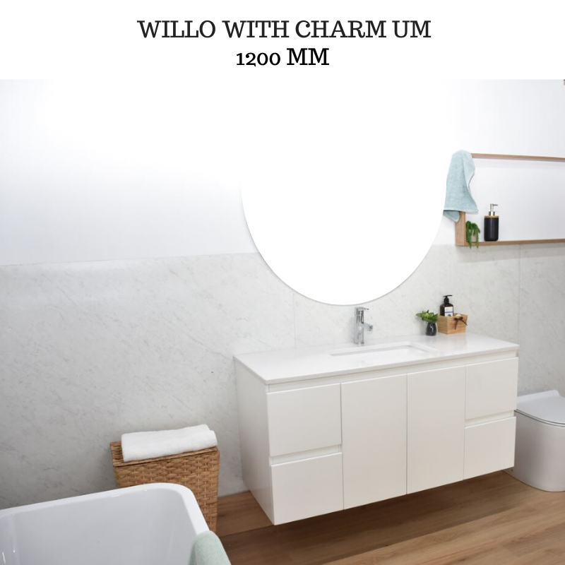 WILLO 1200mm Wall Hung Bathroom Vanity