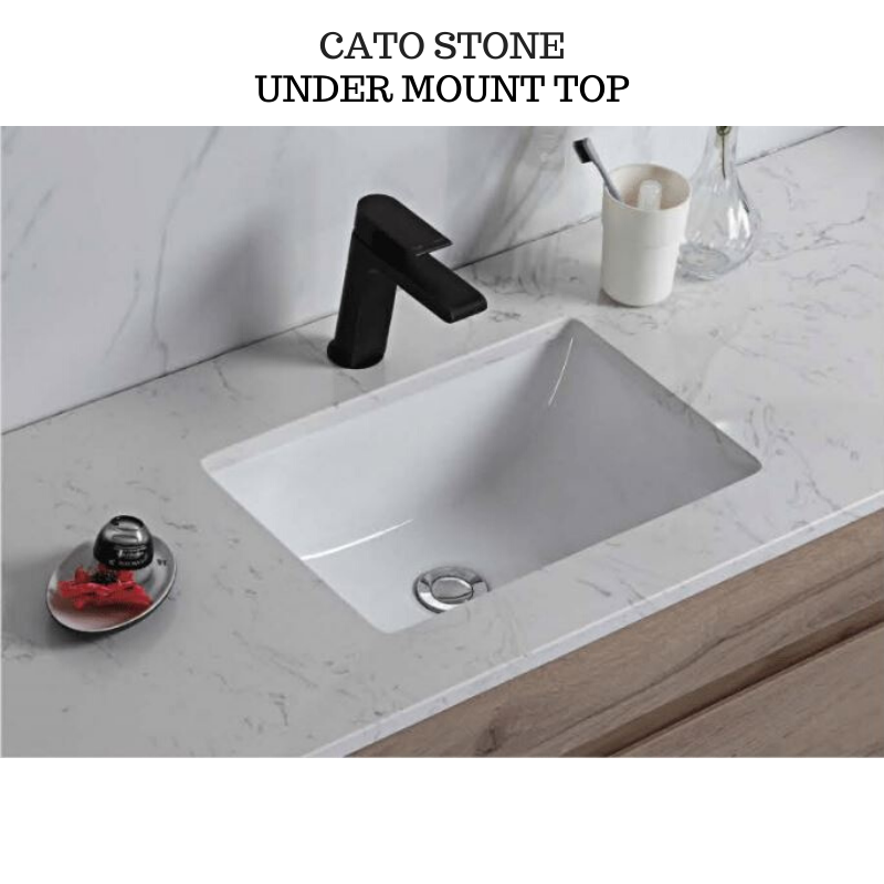 LOLA 1500mm Concrete Colour Freestanding Bathroom Vanity - Double Basin