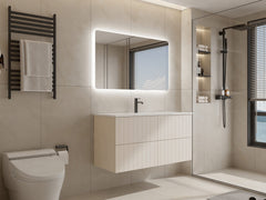 Coastal 1500 Single Wall Hung VJ Paneling Bathroom Vanity