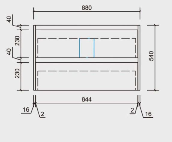 Leo 900 Wall Hung Timber-look-bathroom-vanity