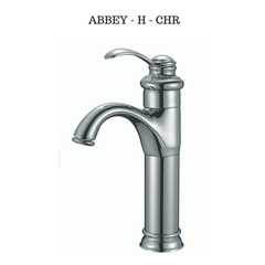 ABBEY Classic Style Basin Mixer Polished Chrome Tall