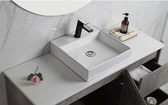 LOLA 1200mm Concrete Colour Wall Hung Bathroom Vanity