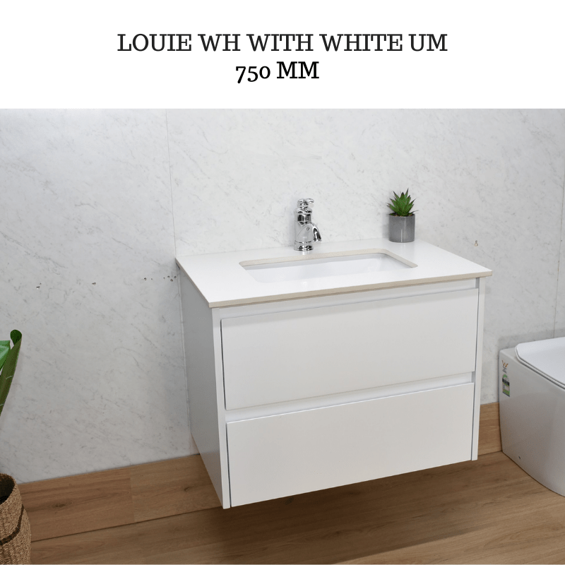 LOUIE WALL HUNG 750mm Bathroom Vanity