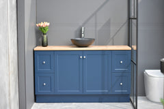 George Wall Hung Bathroom Vanity in ANY COLOUR - ALL SIZES