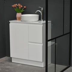 Slim XY 750mm Bathroom Vanity Freestanding