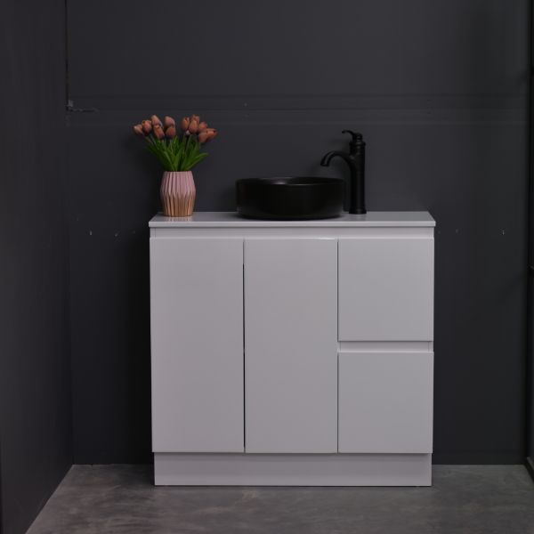 Slim XY 900mm Bathroom Vanity Freestanding