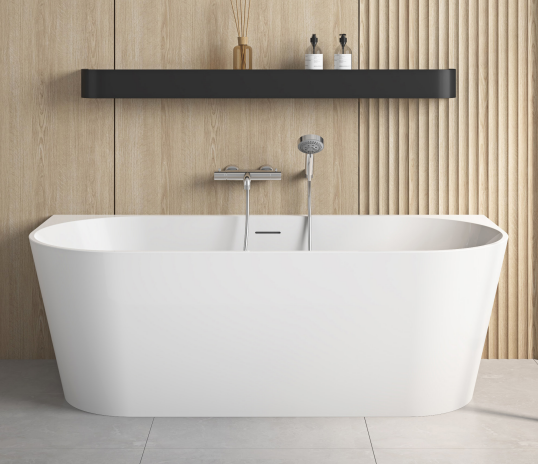 ECO Back-to-wall bath-GLOSS WHITE 1400mm