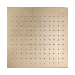 Esperia 250mm Brushed Yellow Gold Soild Brass Shower Head - sr135.04