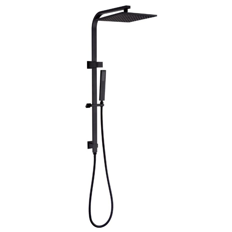 Esperia 250mm Shower set Matte Black - sr30.02