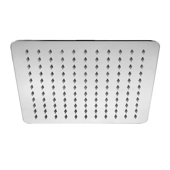 Esperia Super-slim Square Brushed Nickel Rainfall Shower Head 250mm - bu0002.sh