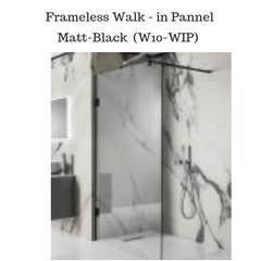 10mm Frameless walk-in panel Shower Screen