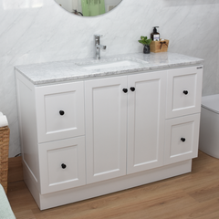 George 1200mm Hampton Shaker Style Freestanding Bathroom Vanity