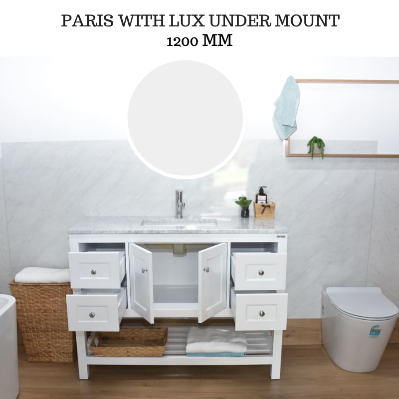 Buy PARIS 1200mm Bathroom Vanity Online Melbourne