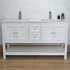 PARIS 1500mm Bathroom Vanity Double Basin