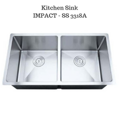 Stainless Steel Kitchen Sink - SS 3318A
