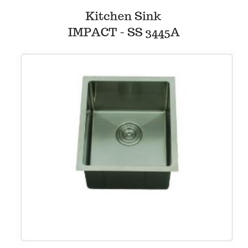 Stainless Steel Kitchen Sink - SS 3445A