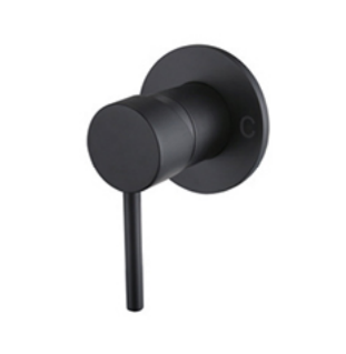 JESS WT 509CBK Pin Handle Shower Mixer- BLACK