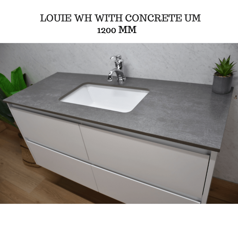 LOUIE WALL HUNG 1200mm Bathroom Vanity