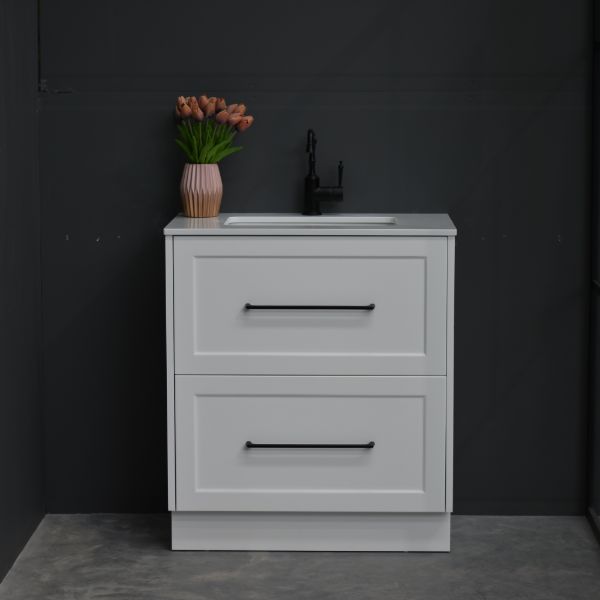 Lily 750mmHampton Shaker Style Freestanding Bathroom Vanity