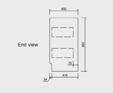 Grace 1200mm Freestanding Timber look Bathroom Vanity