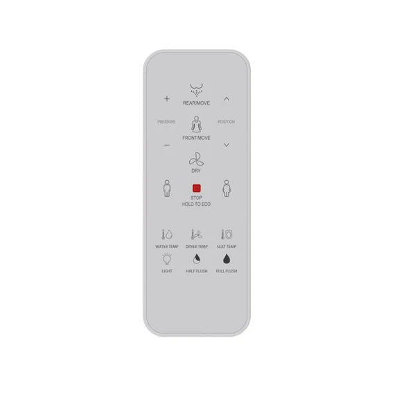 Zumi - Novus Wall Hung - Intelligent Smart Toilet Complete Package
