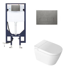 Zumi - Novus Wall Hung - Intelligent Smart Toilet Complete Package