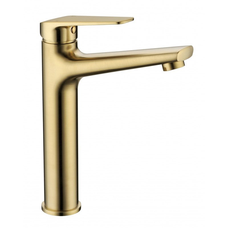 OST Tall Basin Mixer Brushed Gold - OST GO59BH