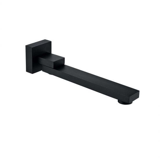 Swivel  Bath Spout Matte Black - OX0003.BS
