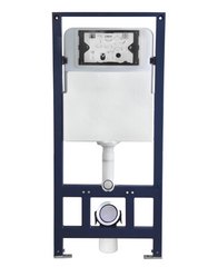 Zumi - R & T Package including Cistern and QUBIST wall Hung Toilet SUITE- Gloss White