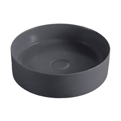 Reba Matte Dark Grey Above Counter Basin