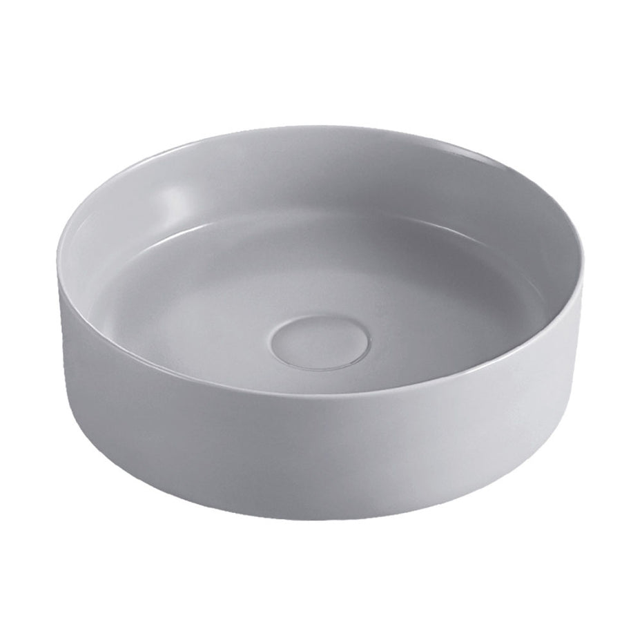 Reba Matte Light Grey Above Counter Basin