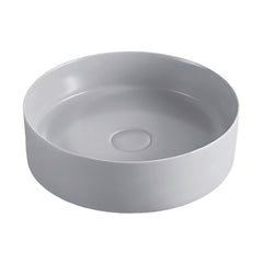 Reba Matte Light Grey Above Counter Basin