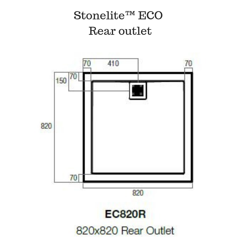 Stonelite ECO - Available in rear or centre outlet