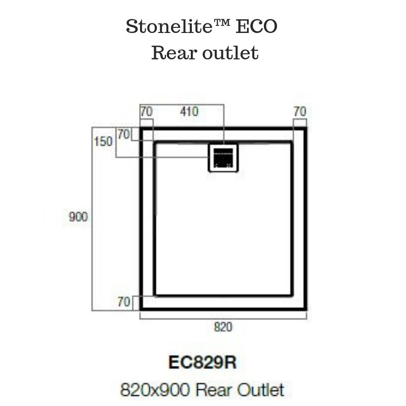 Stonelite ECO - Available in rear or centre outlet