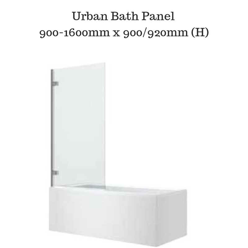 Shower Screen over Bath - Urban Bath Panel