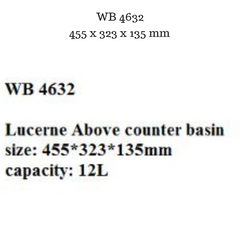 Oval Bathroom Basin - Gloss White Lucerne