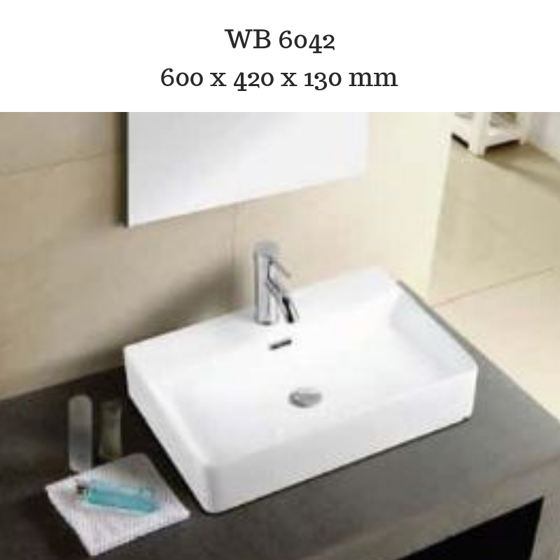 Bravo Semi inset Bathroom Basin
