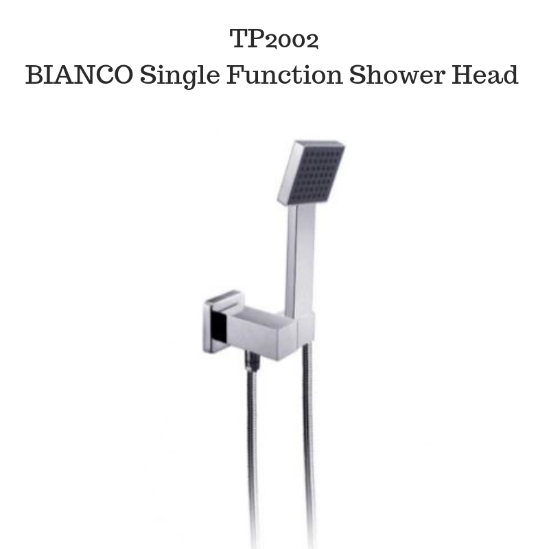 Square hand shower Polished Chrome - TP2002