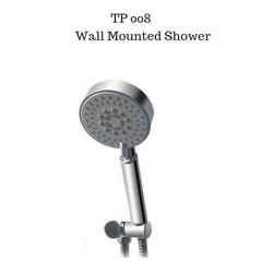 Round Hand Shower Polished Chrome - TP008