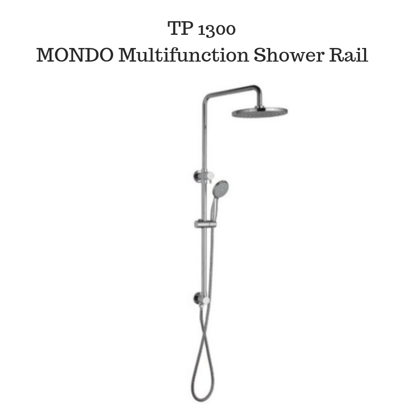 ECT Mondo Chrome Shower set - TP 1300A