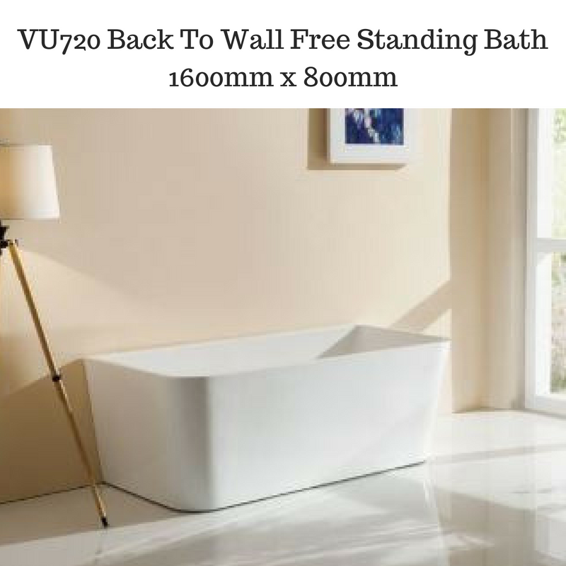 VU 720 Back to wall Bath Tub