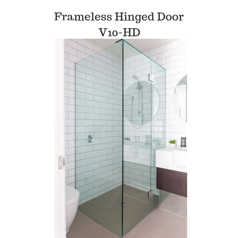 Frameless Shower screen with Pivot door 10mm