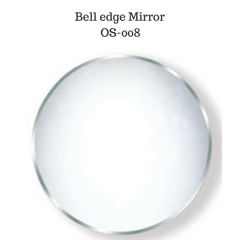 Bevel Edge Round Mirror 600