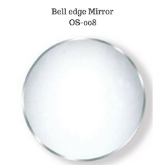 Bevel Edge Round Mirror 500mm