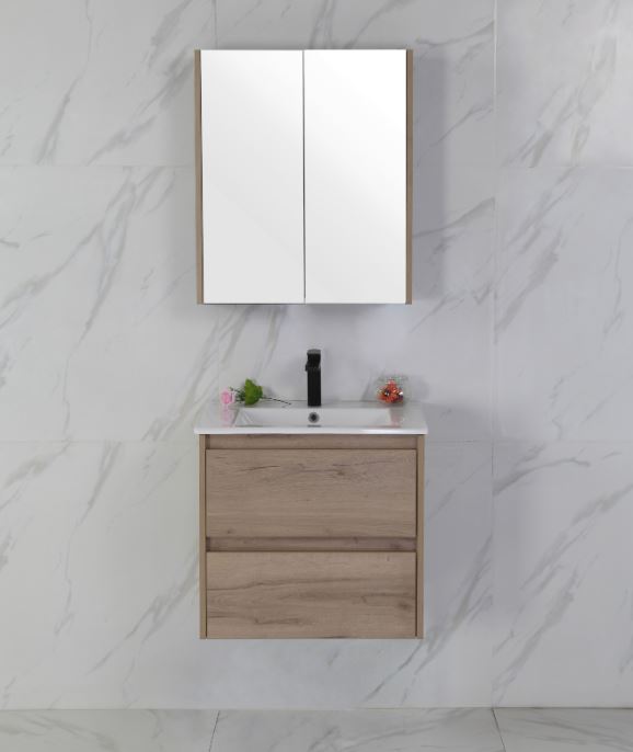 MAX  600mm Timber Look Wall Hung Vanity